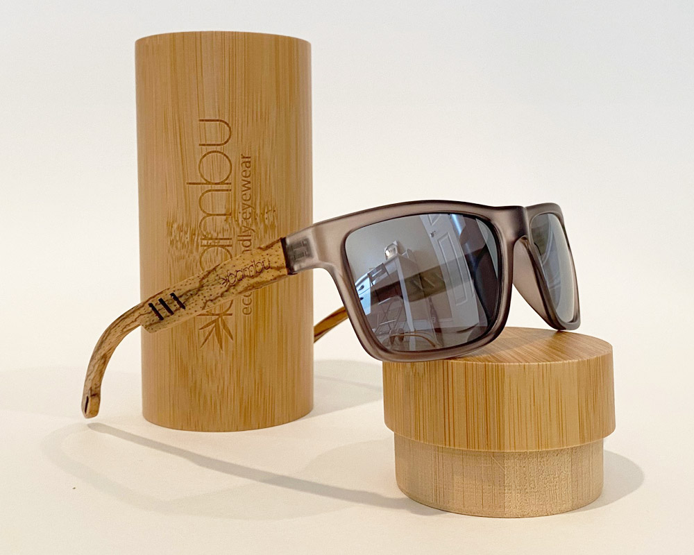 Youngblood - Solid bamboo eco-friendly polarized fishing sunglasses
